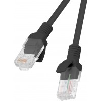 Patchcord Kat.5e UTP 2m Czarny Box Fluke Passed Lanberg