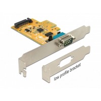 Karta PCI Express X1->1x Serial RS-232 Z Zabezpieczeniem Esd Źródła Napięcia Delock