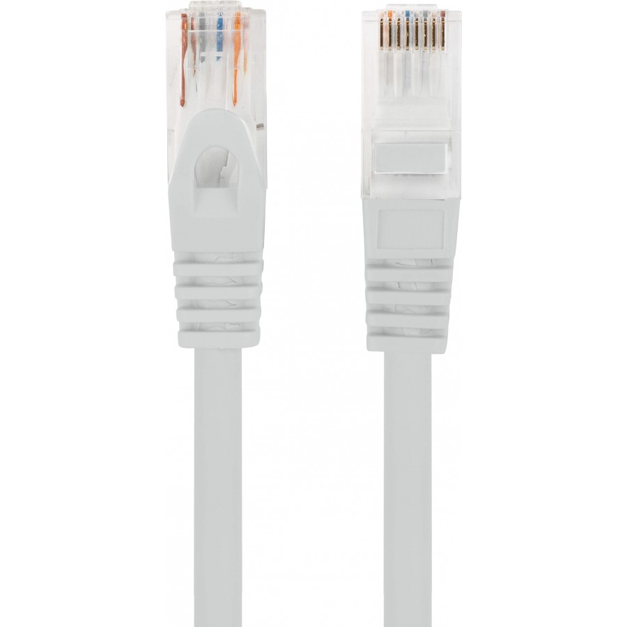 Patchcord Kat.6 UTP LSZH CU 0.25m Szary Fluke Passed Lanberg