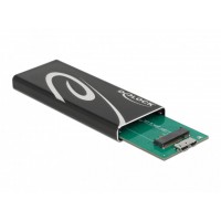 Obudowa SSD Zewnętrzna Delock M.2 Micro USB 3.1 Gen 2 Czarna