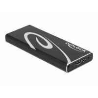 Obudowa SSD Zewnętrzna Delock M.2 Micro USB 3.1 Gen 2 Czarna