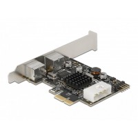 Karta PCI Express X1->2x PS/2 1x USB Pin Header 2.0 Śledź Low Profile Form Factor Delock