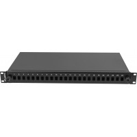 Przełącznica Światłowodowa Lanberg 24XSC Simplex / 24xLC Duplex Rack 19" 1u Czarna + Akcesoria