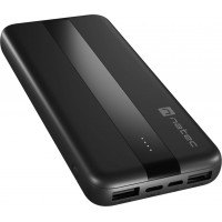 Powerbank Natec Trevi Slim 10000mAh 2x USB-A + 1x USB-C Czarny