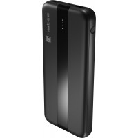 Powerbank Natec Trevi Slim 10000mAh 2x USB-A + 1x USB-C Czarny