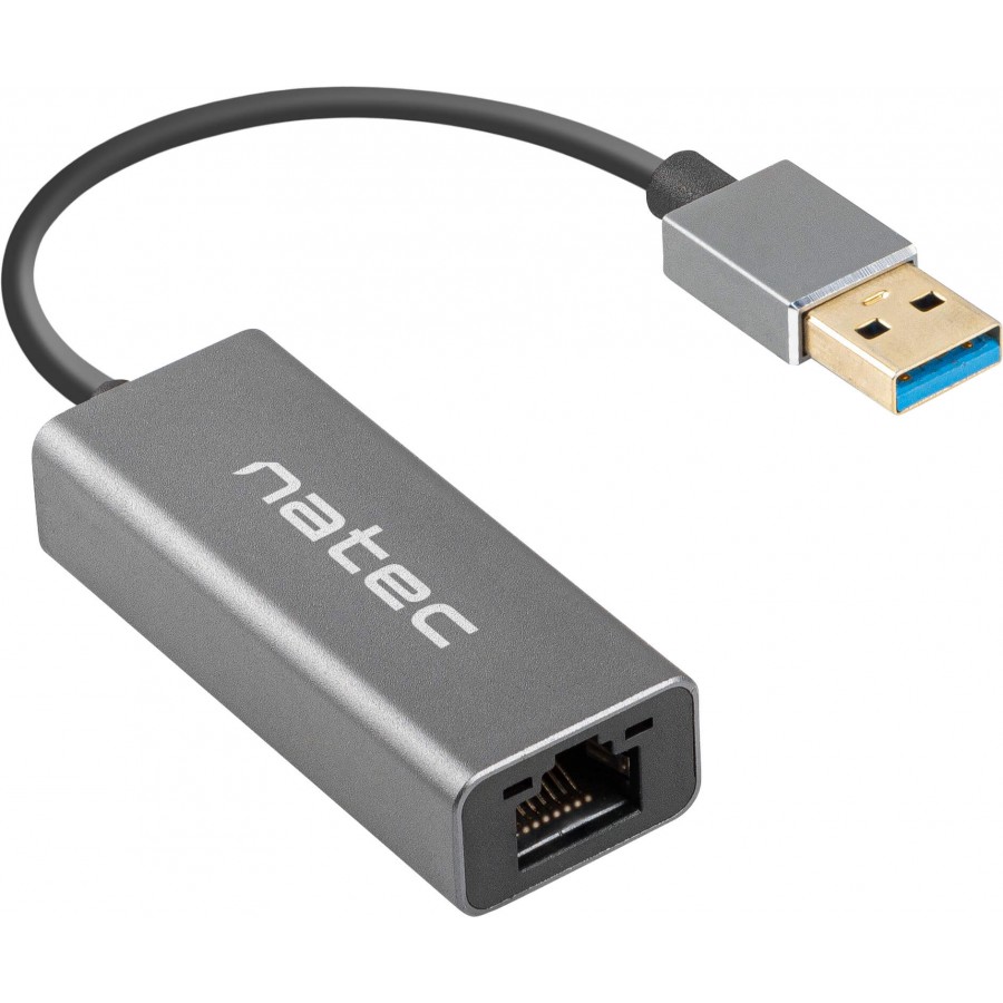 Karta Sieciowa Natec Cricket USB 3.0 1x RJ45 1Gb Na Kablu