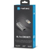 Karta Sieciowa Natec Cricket USB 3.0 1x RJ45 1Gb Na Kablu