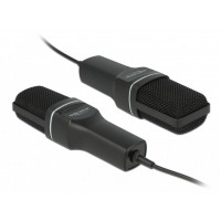 Mikrofon Delock USB Statyw Popfiltr