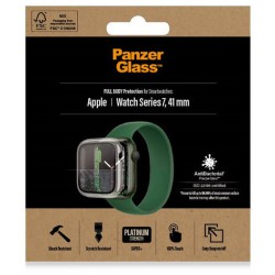 Szkło Panzerglass Do Apple Watch 7 41mm Antybakteryjne Przeźroczyste