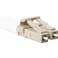 Patchcord Światłowodowy MM LC/UPC-LC/UPC Duplex 3.0mm Om4 50/125 LSZH 1m Fioletowy Lanberg