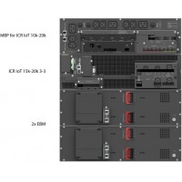 UPS Powerwalker Rack VFI 15000 Icr Iot 3/3 On-Line 15kVA Terminal RJ-45 USB-B RS-232 3/3