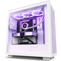 Obudowa NZXT H7 Flow Z Oknem Biała