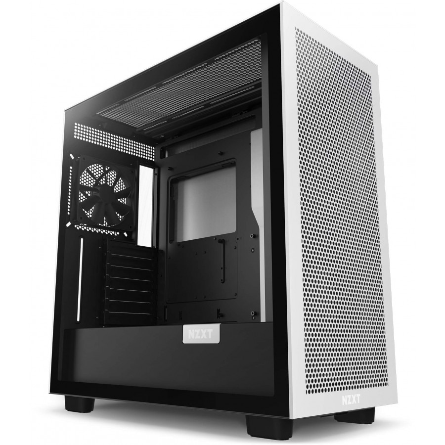 Obudowa NZXT H7 Flow Z Oknem Czarno-Biała