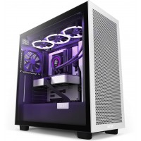 Obudowa NZXT H7 Flow Z Oknem Czarno-Biała