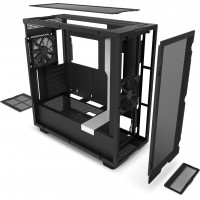 Obudowa NZXT H7 Flow Z Oknem Czarno-Biała