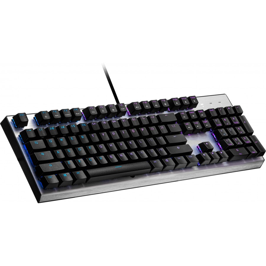 Klawiatura Dla Graczy Cooler Master CK351 Podświetlenie RGB Mechaniczna Optical Switch Brown