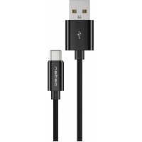 Kabel USB-C(M)->USB-A(M) 2.0 1m Oplot Czarny Natec Prati