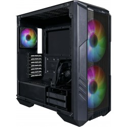 Obudowa Cooler Master Haf 500 Midi Tower Z Oknem Bez Zasilacza Wentylator LED ARGB