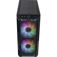 Obudowa Cooler Master Haf 500 Midi Tower Z Oknem Bez Zasilacza Wentylator LED ARGB