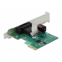 Karta PCI Express X1->1x Serial RS-232 Delock