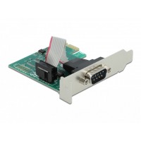 Karta PCI Express X1->1x Serial RS-232 Delock