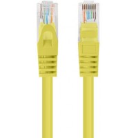 Patchcord Kat.5e Utp 1m Żółty Fluke Passed Lanberg 10-Pack