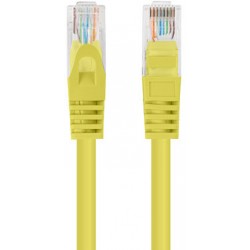 Patchcord Kat.5e Utp 2m Żółty Fluke Passed Lanberg 10-Pack