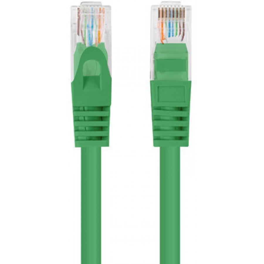 Patchcord Kat.6 Utp 3m Zielony Fluke Passed Lanberg 10-Pack