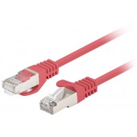 Patchcord Kat.6 Ftp 0.25m Czerwony Fluke Passed Lanberg 10-Pack