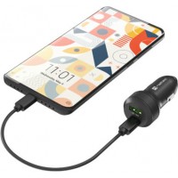 Ładowarka Samochodowa Natec Coney 1x USB 1x USB-C Power Delivery 3.0 48W QC3.0 Czarna