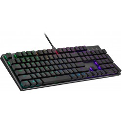 Klawiatura Dla Graczy Cooler Master SK652 Podświetlenie RGB Mechaniczna Low Profile Switch Red