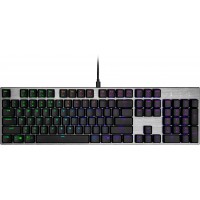 Klawiatura Dla Graczy Cooler Master SK652 Podświetlenie RGB Mechaniczna Low Profile Switch Red