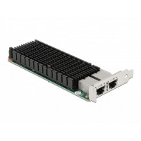 Karta PCI Express X8->2x 10Gb Lan ŚLEDź Low Profile Delock