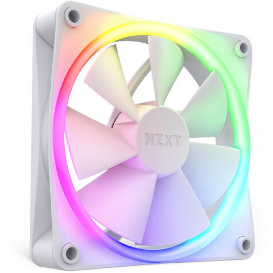 Wentylator Nzxt F120 RGB 120mm Biały