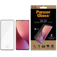 Szkło Hartowane Panzerglass Do Xiaomi Mi 12/12x Antybakteryjne Czarny Do Etui