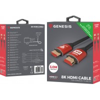 Kabel HDMI M/M V2.1 3m 8k 60Hz Premium Do Xbox Series X/S Genesis