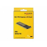 Karta PCI Express X16->1x M.2 Key M Nvme Serwerowa Delock