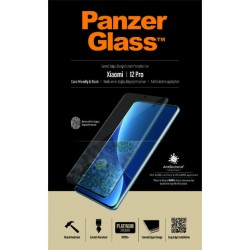 Szkło Hartowane Panzerglass Do Xiaomi Mi 12 Pro/12s Pro Antybakteryjne Czarny Do Etui