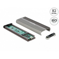 Obudowa SSD Zewnętrzna Delock M.2 Nvme PCIE SSD USB-C 3.2 Gen 2x2