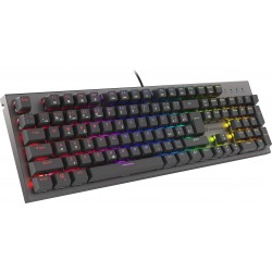 Klawiatura Dla Graczy Genesis Thor 303 Black Czeska/Słowacka Podświetlenie RGB Mechaniczna Red Switch Hot Swap