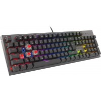 Klawiatura Dla Graczy Genesis Thor 303 Black Czeska/Słowacka Podświetlenie RGB Mechaniczna Red Switch Hot Swap