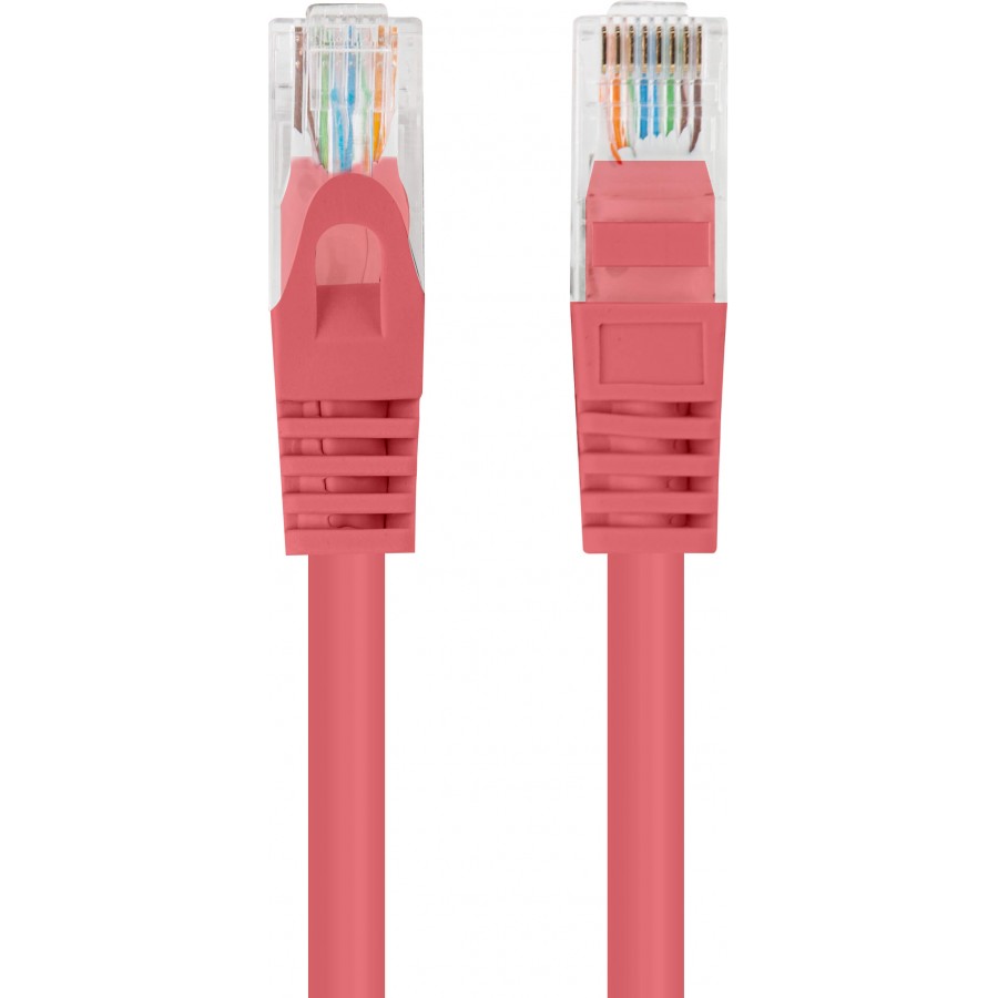 Patchcord Kat.6 UTP 7.5m Czerwony Fluke Passed Lanberg