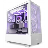 Obudowa NZXT H5 Flow Midi Tower Z Oknem Biała