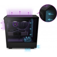 Obudowa NZXT H5 Elite Midi Tower Z Oknem Czarna