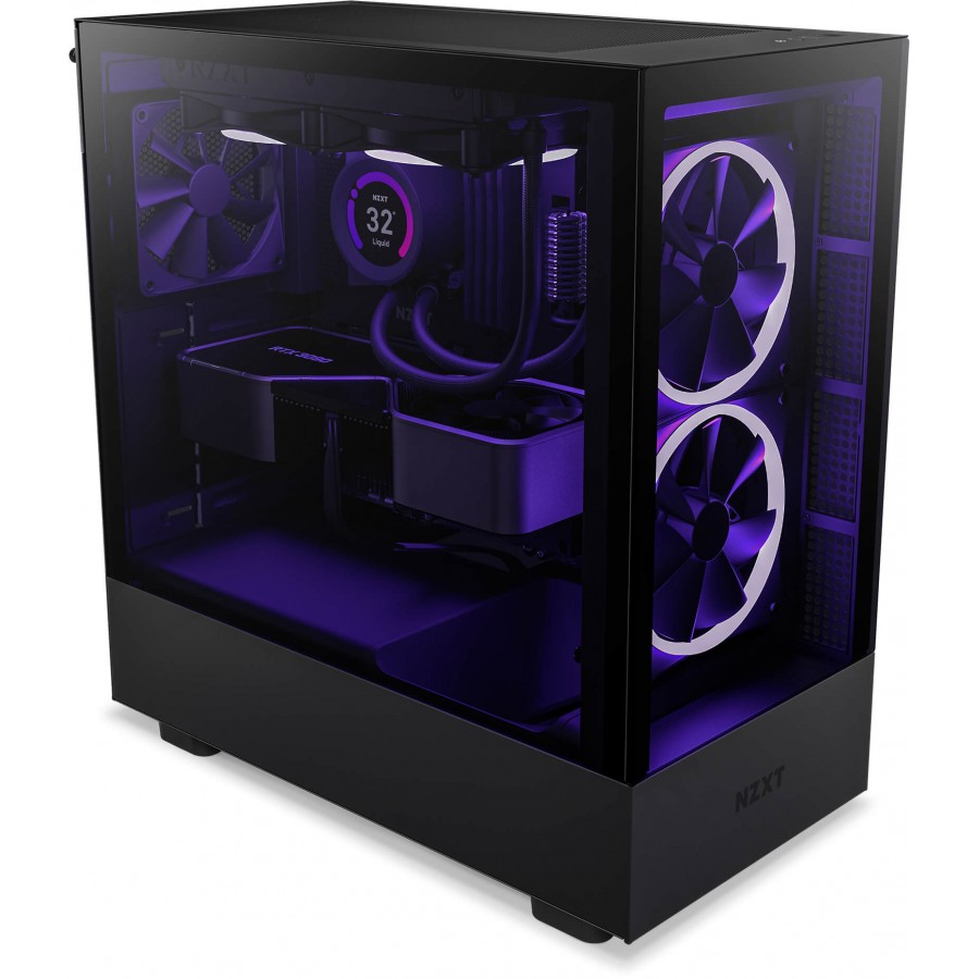 Obudowa NZXT H5 Elite Midi Tower Z Oknem Czarna