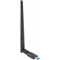 Bezprzewodowa Karta Sieciowa Wifi Lanberg NC-1200-WIE USB 3.0 AC1200 Dual Band 1 Wewn. +1 Zewn. Ant.