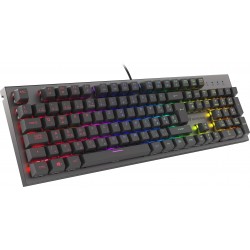 Klawiatura Dla Graczy Genesis Thor 303 Black Węgierska Podświetlenie RGB Mechaniczna Red Switch Hot Swap