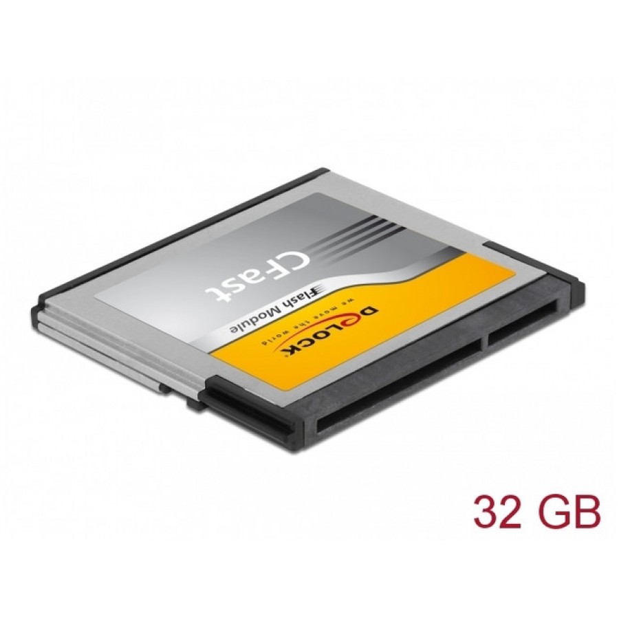 Pamięć Delock CFast Flash 32GB Sata 6Gb/s Typ MLC