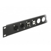 Moduł Gniazdo Złącze Lutowane->Minijack 3.5mm(F) 3pin D-Type Delock