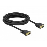 Kabel DVI-A(M)(12+5)->VGA(M) 5m Czarny Delock